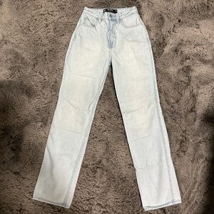 Hollister Light Blue Straight Leg Jeans